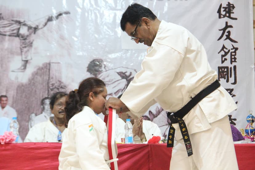 Trupti belt ceremony