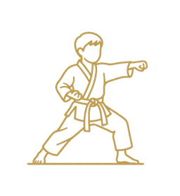 Kids karate program icon