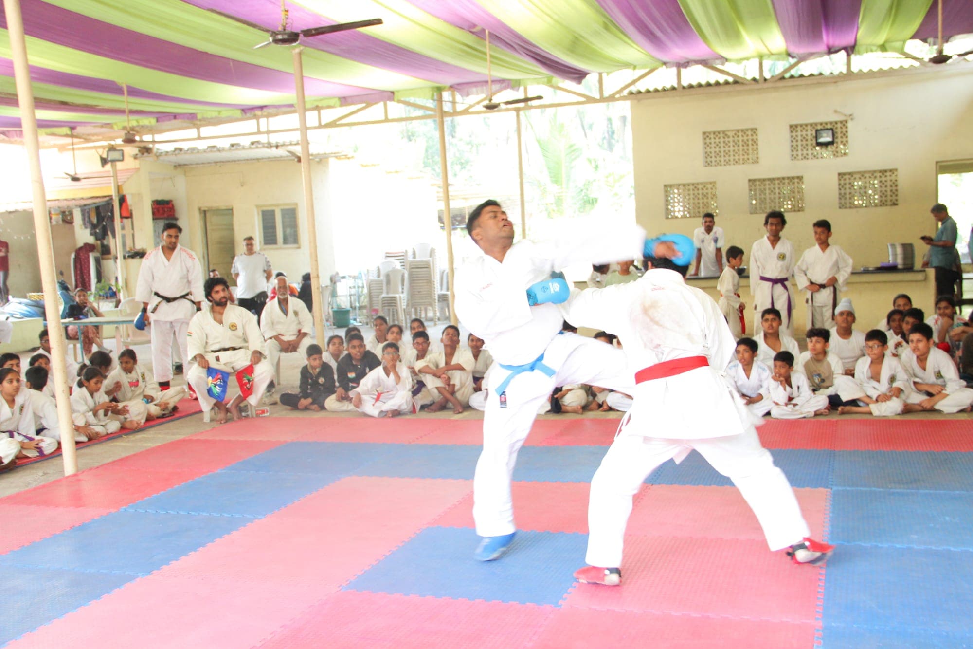Kumite match